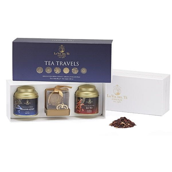 La Via del Té La Via Del Té, darčeková krabička čajov Tea Travels 2x 40g